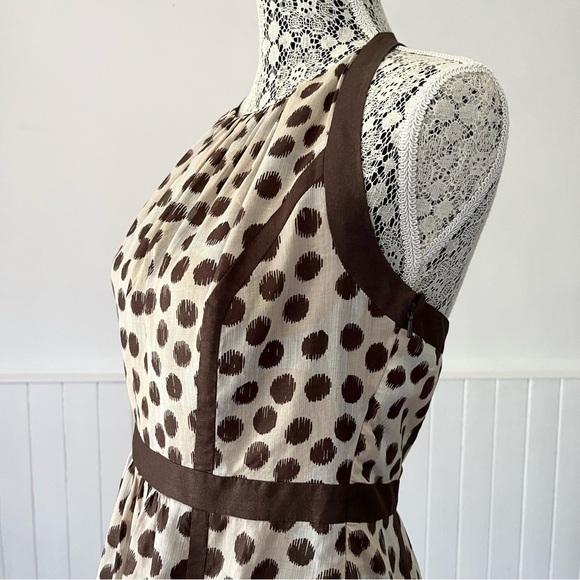 Nine West Polka Dot Halter Dress Size 6 - Picture 5 of 14